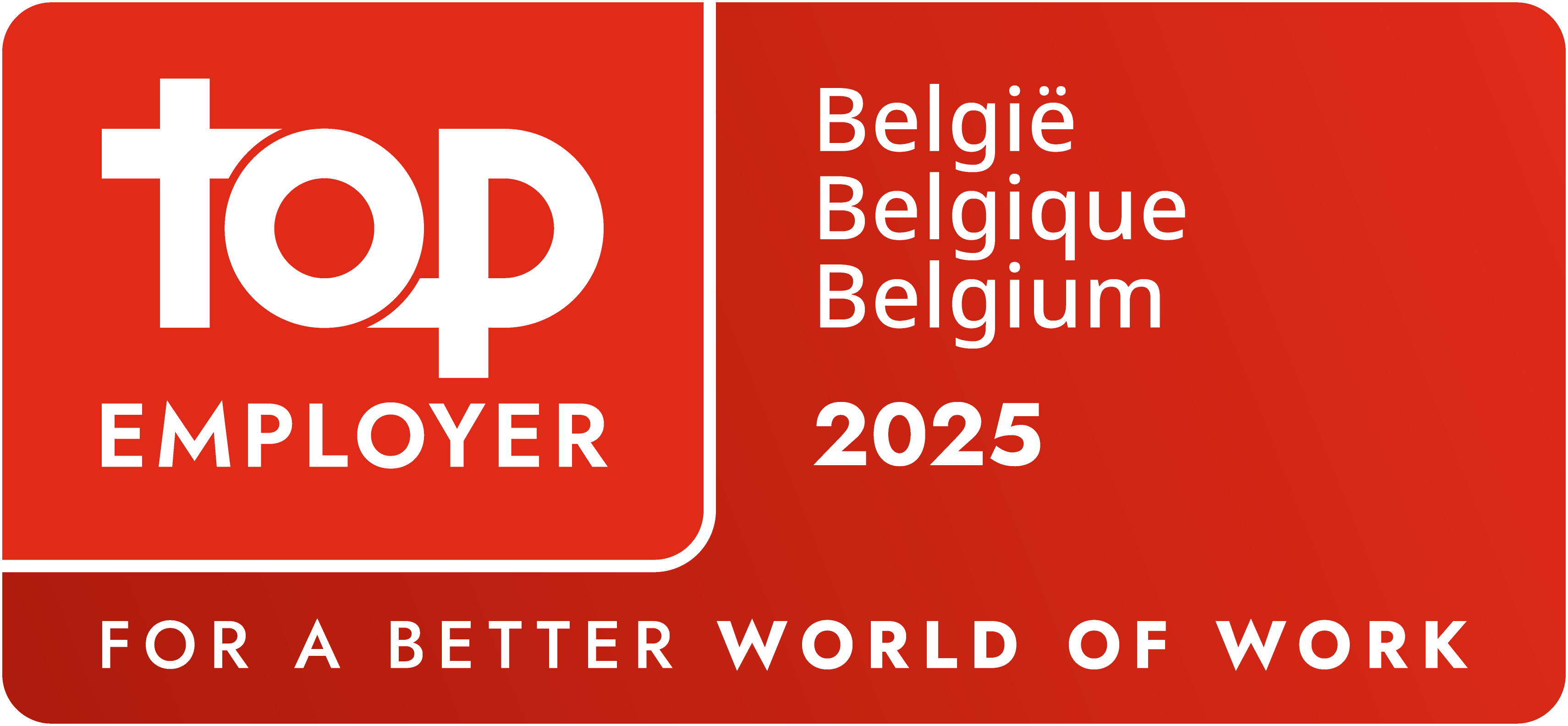 Infrabel is Top Employer 2025 gecertificeerd